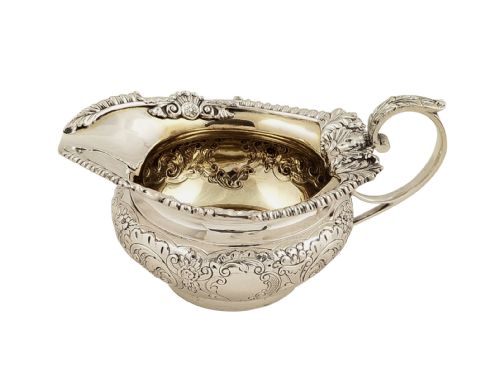 Super Antique Solid Sterling Silver Jug 1911