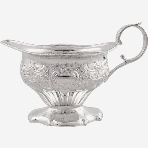 Super Antique Victorian Sterling Silver Jug 1895