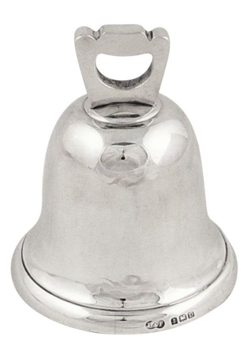 Antique Solid Sterling Silver Table Bell 1928