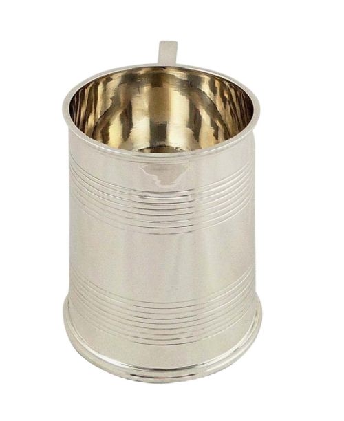 fig 1. Antique Victorian Sterling Silver 3/4 Pint Mug/Tankard 1868 - Goldsmiths