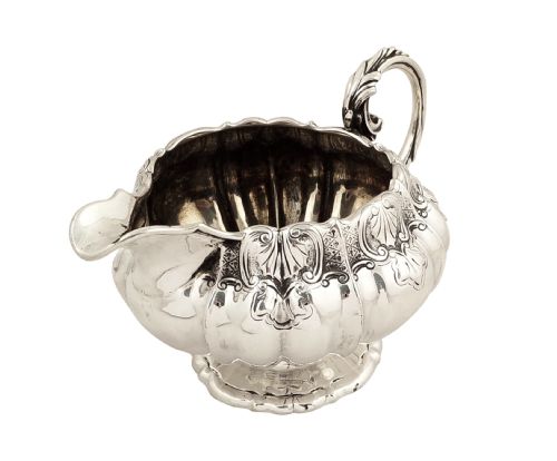 fig 1. Antique Georgian Sterling Silver Jug 1829