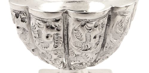 fig 1. Pr Antique Edwardian Sterling Silver Peppers 1905