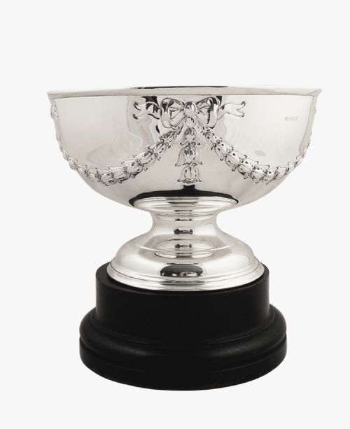 Super Antique Sterling Silver 8" Bowl on Pedestal Base - Mappin & Webb 1915