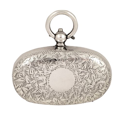 Antique Sterling Silver Double Sovereign Case 1914