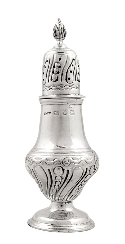 Antique Victorian Sterling Silver Pepper 1897