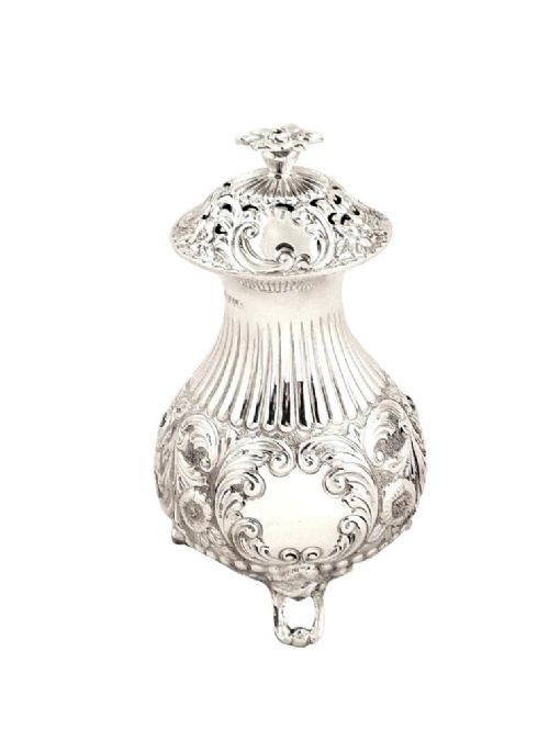 Antique Solid Sterling Silver Sugar Shaker - Chester 1912