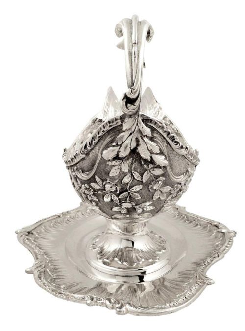 fig 2. Antique French Silver Sauce Boat / Jug - c1840 Pierre Quielle