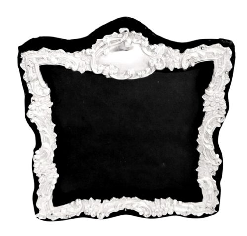 Antique Victorian Sterling Silver Photo Frame 1900