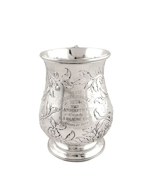 fig 1. Victorian Sterling Silver 'Bath Regatta' Presentation Cup - 1871