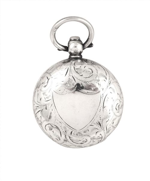 Antique Edwardian Sterling Silver Sovereign Case 1902
