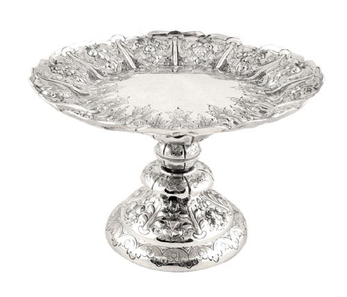 Antique Edwardian Sterling Silver Tazza / Comport 1901
