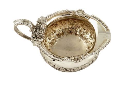 Antique Victorian Scottish Silver Jug - 1896 Edinburgh