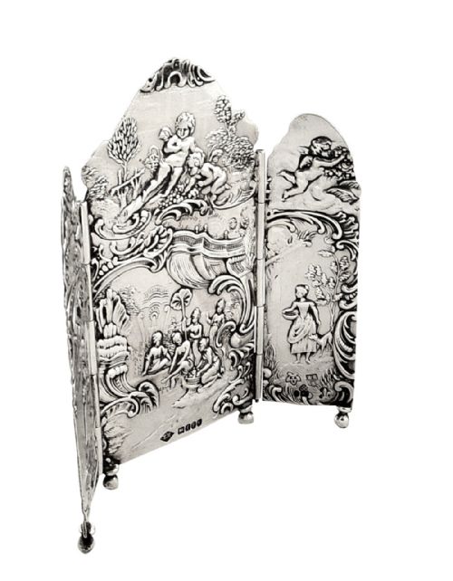 fig 1. Unusual Antique Sterling Silver 4