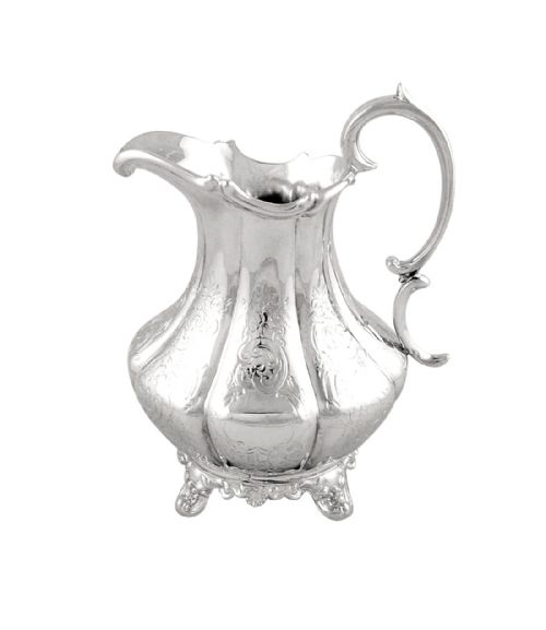 fig 1. Antique Victorian Sterling Silver Jug 1850