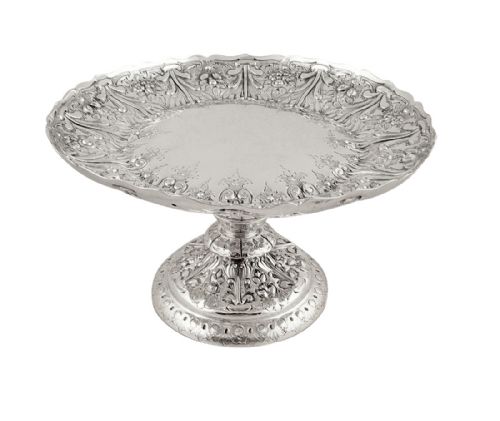 Antique Victorian Sterling Silver Tazza / Comport 1896