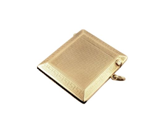 fig 1. Antique 18ct Gold Vesta Case - Asprey 1911