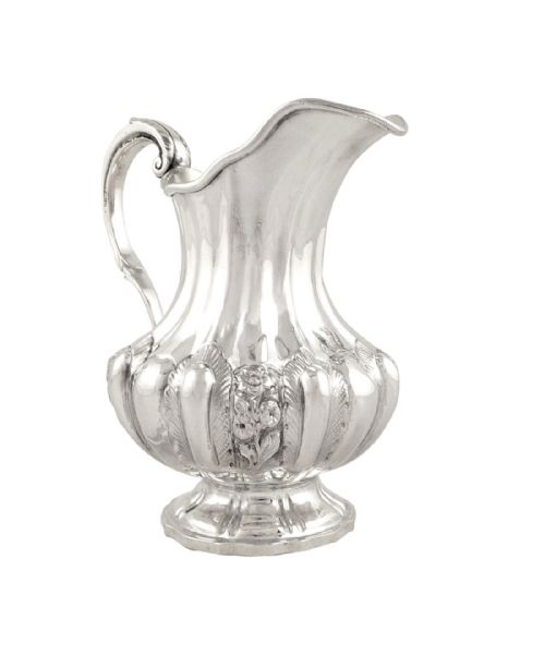 Antique Victorian Sterling Silver Jug 1840
