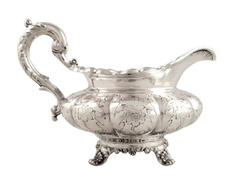 Antique William IV Sterling Silver Jug 1834
