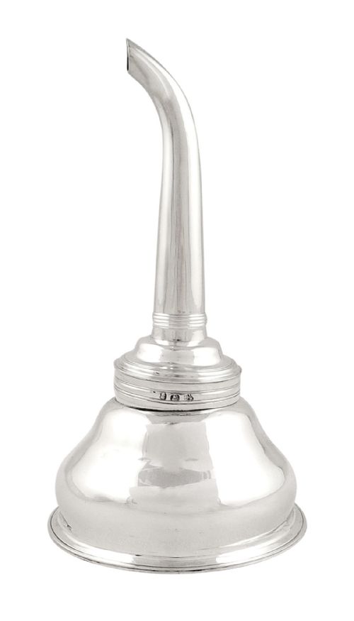 Antique Georgian Sterling Silver Wine Funnel 1797