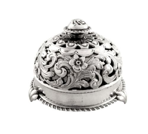 Antique Victorian Sterling Silver Shop/reception Bell - 1900