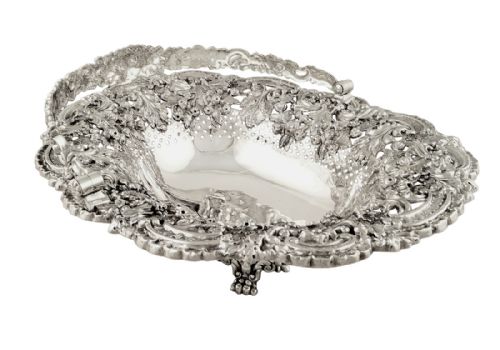 fig 1. Large Antique Georgian Sterling Silver 12