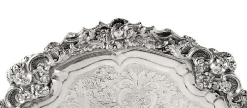 fig 1. Antique Scottish William IV Sterling Silver 12