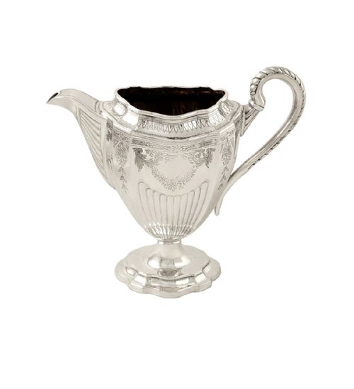 Antique Victorian Sterling Silver Jug 1890