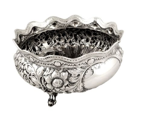 fig 1. Antique Victorian Sterling Silver 8