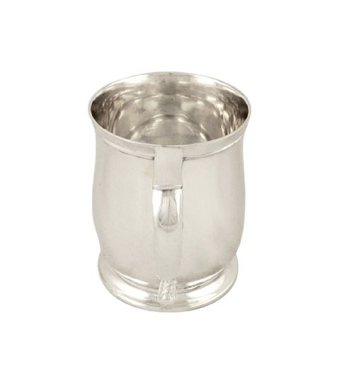 fig 1. Antique Sterling Silver Pint Mug/Tankard - 1933 - Mappin & Webb
