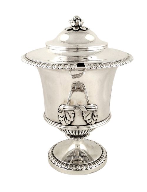 fig 1. Antique William IV Sterling Silver Sauce Tureen - 1837