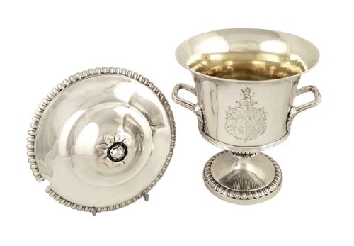 fig 2. Antique William IV Sterling Silver Sauce Tureen - 1837