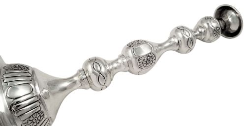 fig 1. Pr Antique Sterling Silver 10 1/2