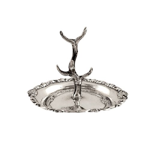 Antique Edwardian Sterling Silver Ring Tree 1902