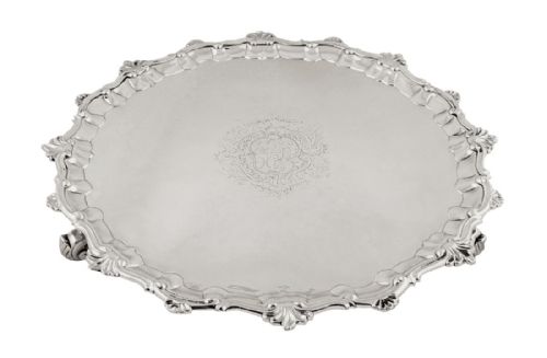 fig 1. Antique George II Sterling Silver 13