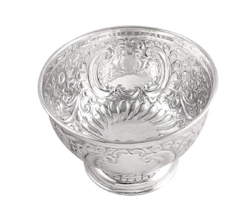fig 1. Antique Victorian Sterling Silver Bowl 1900
