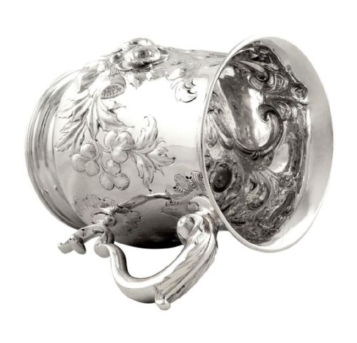 fig 2. Large Victorian Sterling Silver Tankard - 1864 - Ship Umgeni - Natal, South Africa