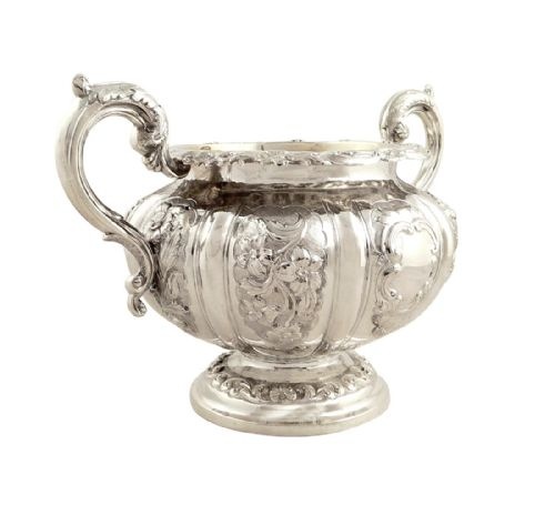 fig 1. Antique Early Victorian Scottish Sterling Silver Bowl - Edinburgh 1839