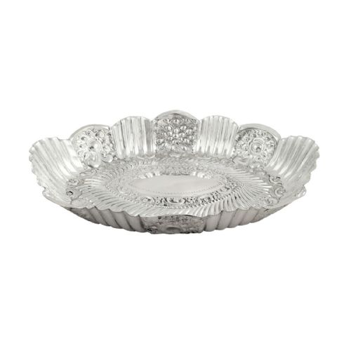 Antique Victorian Sterling Silver Dish 1888