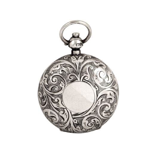 Antique Edwardian Sterling Silver Sovereign Case 1909