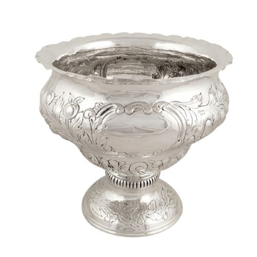 Antique Irish Sterling Silver Bowl - Dublin 1911 - Egan of Cork
