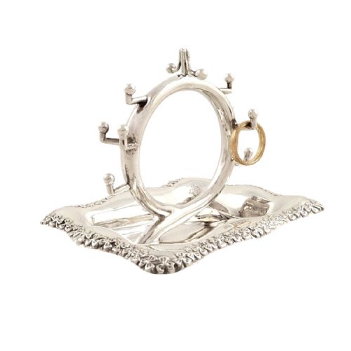 Antique Edwardian Sterling Silver Ring Tree - 1903