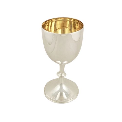Antique Edwardian Sterling Silver 7" Goblet 1909