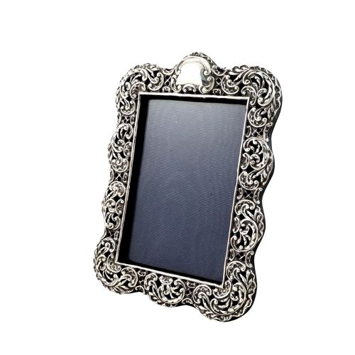 Antique Victorian Sterling Silver Photo Frame 1899