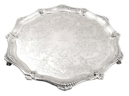 fig 1. Antique Victorian Sterling Silver 10 1/2