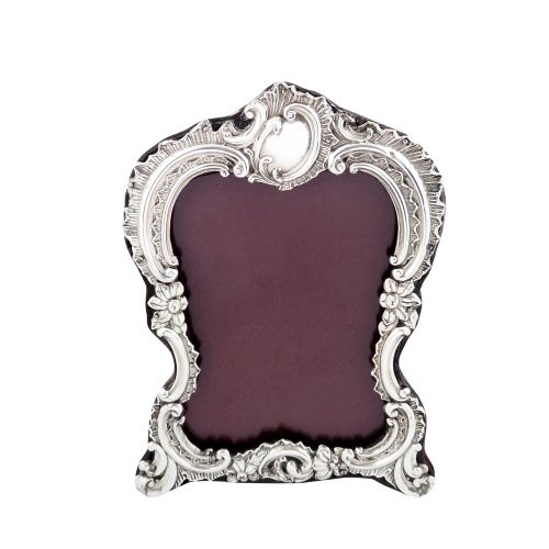 Antique Victorian Sterling Silver Photo Frame 1895