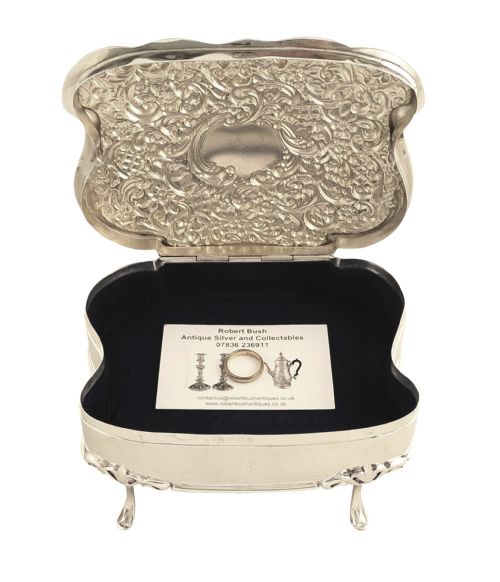 fig 1. Antique Edwardian Sterling Silver 6