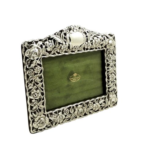 Antique Victorian Sterling Silver Photo Frame 1899