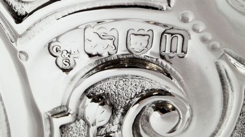 fig 2. Antique Edwardian Sterling Silver 10