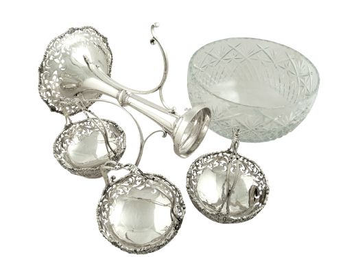fig 1. Antique Sterling Silver Mappin & Webb 14