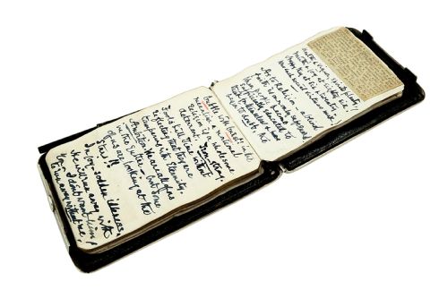 fig 4. Antique Victorian Sterling Silver & Tortoiseshell 'Uncle' Note Book 1891